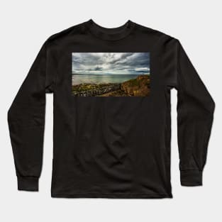 View Across Glass Beach Long Sleeve T-Shirt